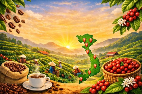Top 7 vùng trồng cà phê